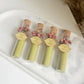Tube de henné et roses séchées, cadeau invité mariage